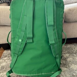 Green Travel Backpack - Lightweight Women's Carry Bag
